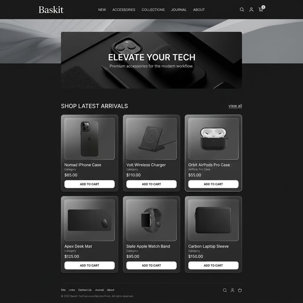 Baskit screenshot